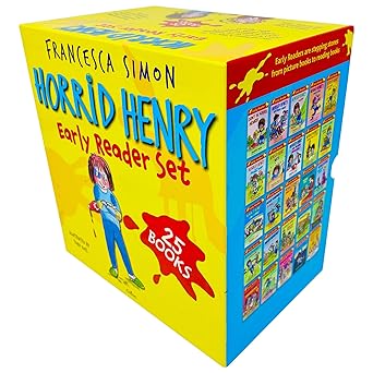 Horrid Henry Early Reader Set 25 Books Collection Box Set by Francesca Simon